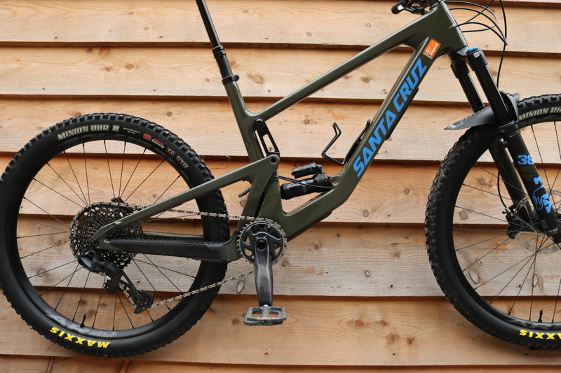 Current Demo Bike - Santa Cruz Bronson C S Model - XLarge - 2022 - Moss Green-1